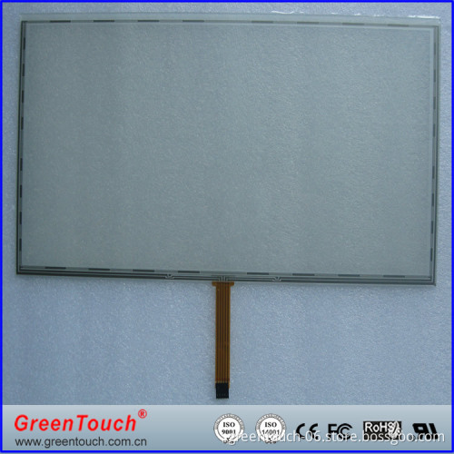 5 Wire Resistive Touch overlay screen , 23''resistive touch screen panel for home automation